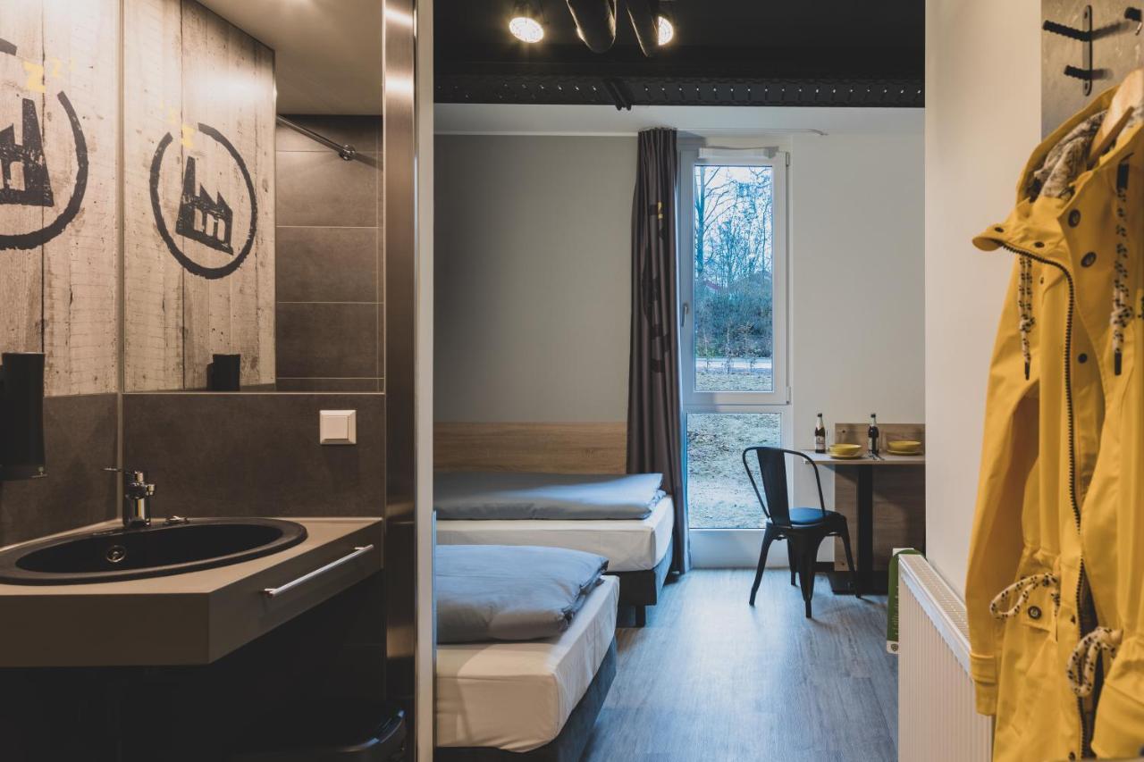 Das Schlafwerk Stuttgart-Nord Volldigitales Hotel-Self-Check In - Keine Rezeption-Lowbudget-Cashless Korntal-Münchingen Exteriör bild