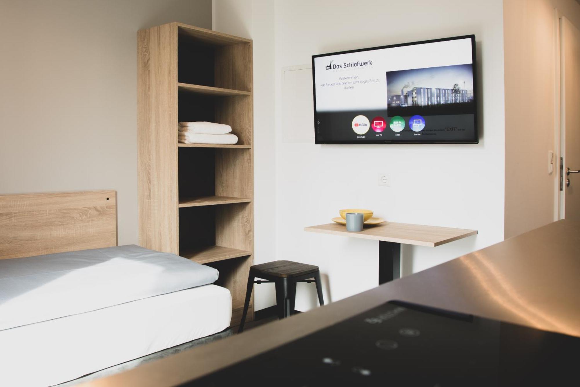 Das Schlafwerk Stuttgart-Nord Volldigitales Hotel-Self-Check In - Keine Rezeption-Lowbudget-Cashless Korntal-Münchingen Exteriör bild
