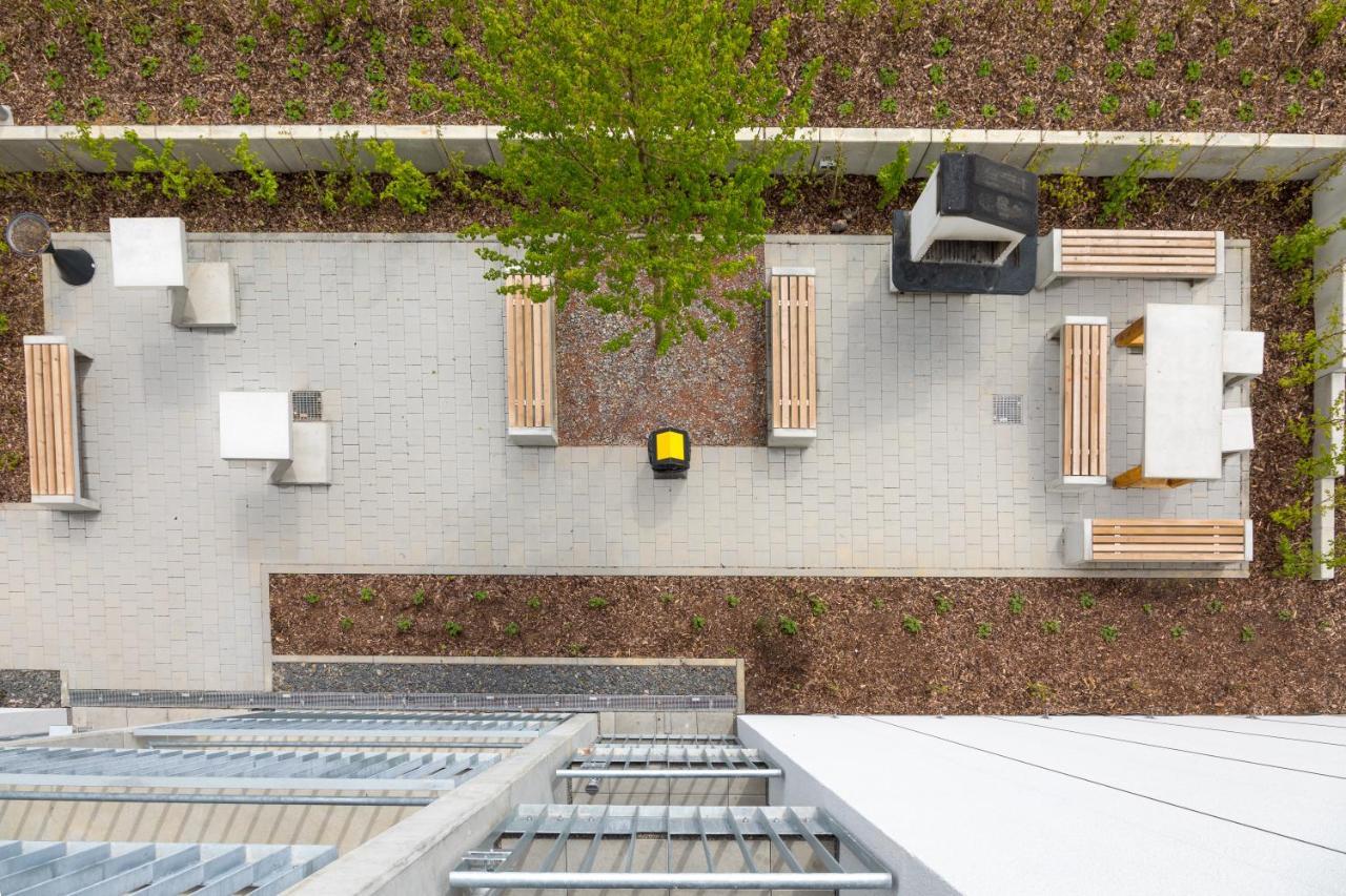 Das Schlafwerk Stuttgart-Nord Volldigitales Hotel-Self-Check In - Keine Rezeption-Lowbudget-Cashless Korntal-Münchingen Exteriör bild