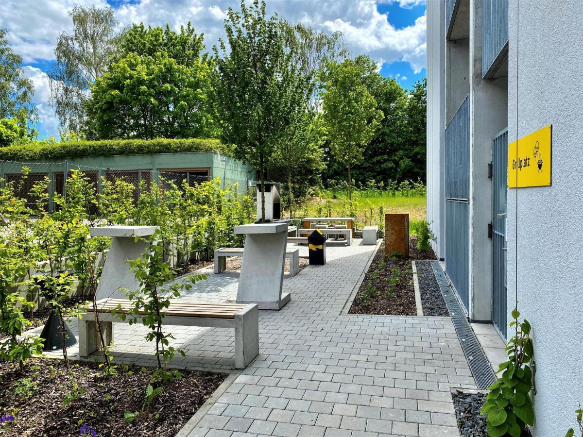 Das Schlafwerk Stuttgart-Nord Volldigitales Hotel-Self-Check In - Keine Rezeption-Lowbudget-Cashless Korntal-Münchingen Exteriör bild